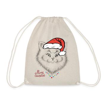 Merry Christmas - Drawstring Bag - nature - Front