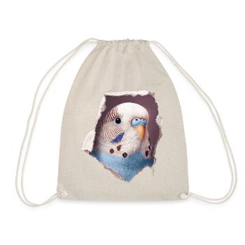 Perruche ondulée - Sac de sport léger - nature - Devant