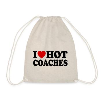 I love hot coaches - Sac de sport léger - nature - Devant