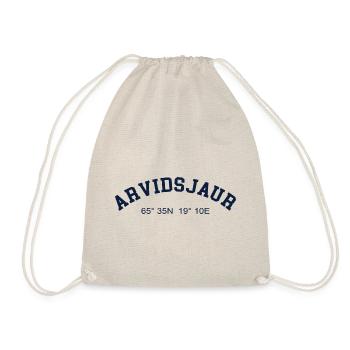 Arvidsjaur Sweden Coordinates GPS Map Hiking - Drawstring Bag - nature - Front