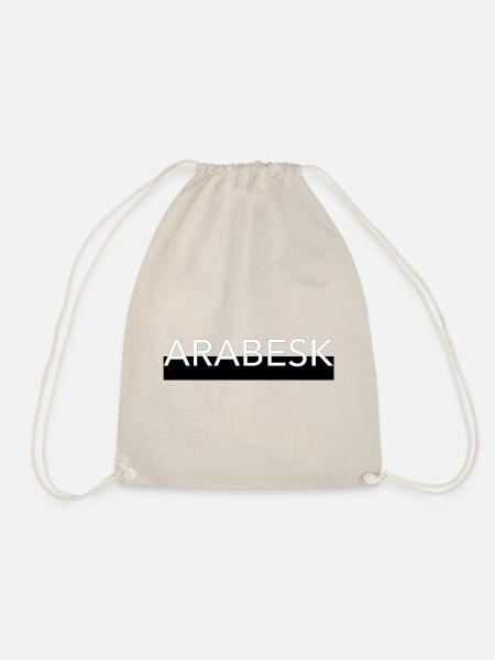 "Arabesk" Shirt - Turnbeutel - Natur