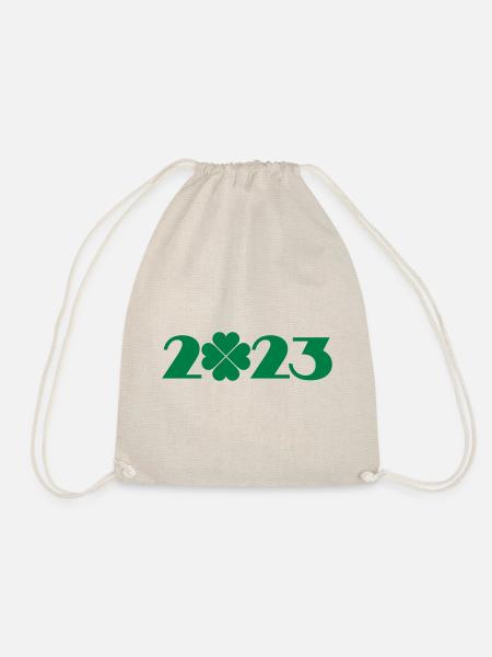 Patricks Tag 2023, Kleeblatt 2023 - Turnbeutel - Natur