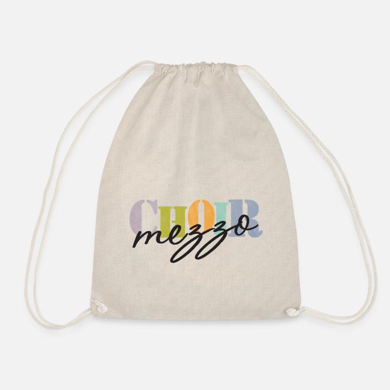 Choir - Mezzo-soprano - Drawstring Bag - nature