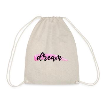 Dream - Drawstring Bag - nature - Front