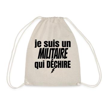 militaire qui déchire - Sac de sport léger - nature - Devant