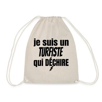 turfiste qui déchire - Sac de sport léger - nature - Devant