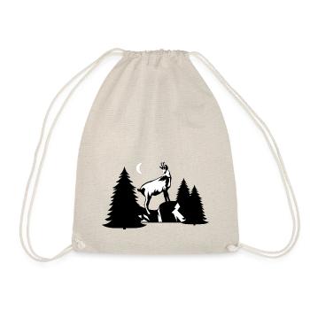 Chamois - Drawstring Bag - nature - Front