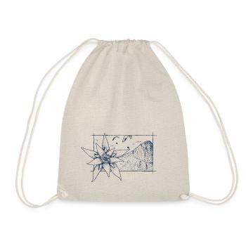 Gentian Flyer Paragliding - Drawstring Bag - nature - Front