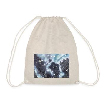 galaxy nebula galaxy nebula nerd astronomy space - Drawstring Bag - nature - Front