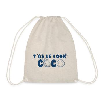 T'as le look - Sac de sport léger - nature - Devant