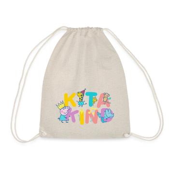 Peppa Pig Kita Kind Design - Turnbeutel - Natur - Vorne