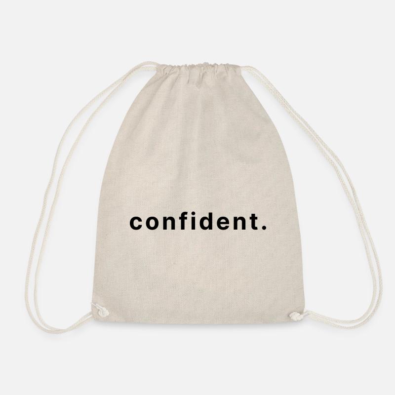 confident. - Turnbeutel - Natur