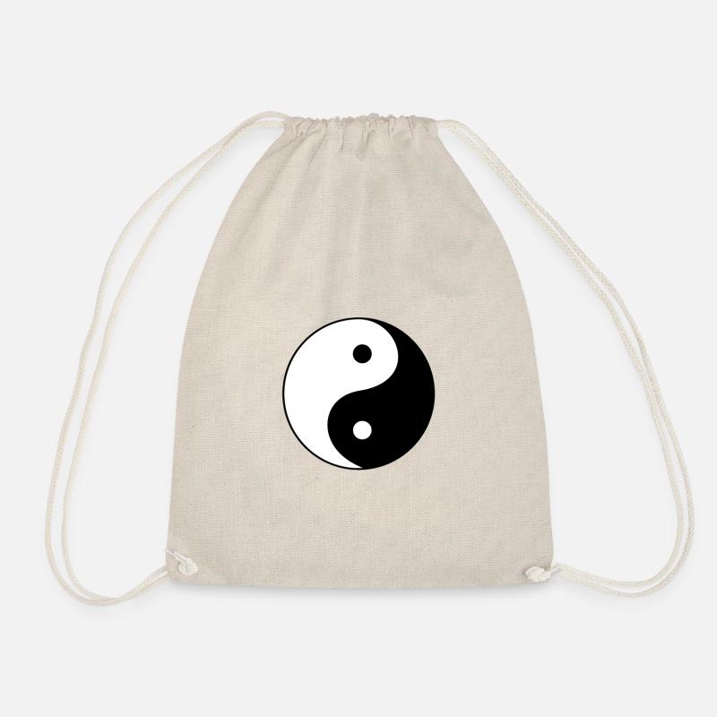 yin yang - Turnbeutel - Natur