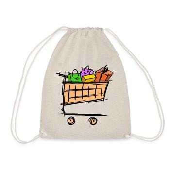 Panier complet, promotion, vente - Sac de sport léger - nature - Devant