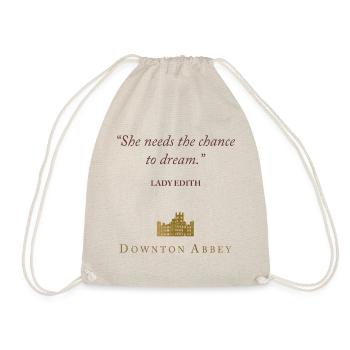 Downton Abbey Lady Edith The Chance To Dream - Turnbeutel - Natur - Vorne