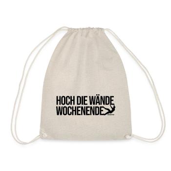 Hoch die Wände Wochenende - Turnbeutel - Natur - Vorne