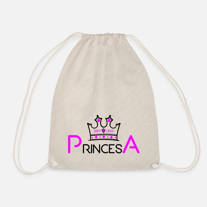 I'm a princess, princess - Drawstring Bag - nature