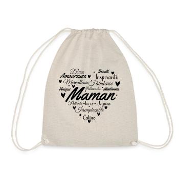 Fête des mères, maman célébration - Sac de sport léger - nature - Devant