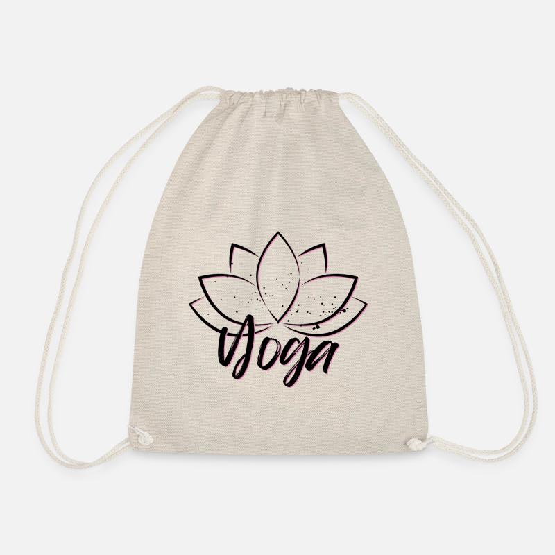 Yoga Fleur de lotus - Sac de sport léger - nature