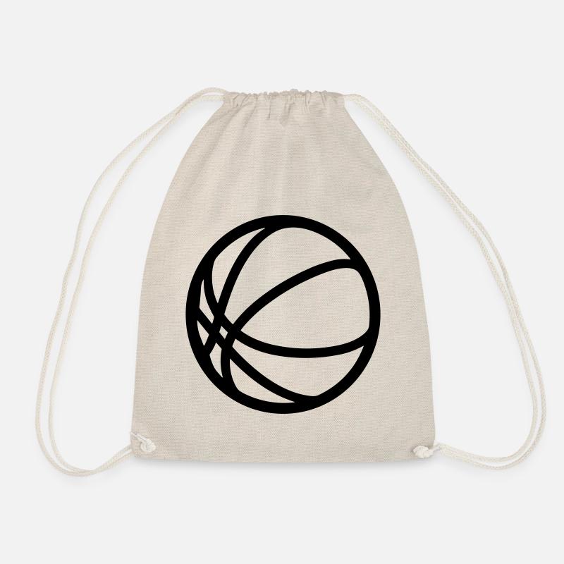 Ballon de basket - Sac de sport léger - nature