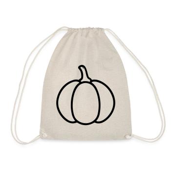 citrouille - Sac de sport léger - nature - Devant