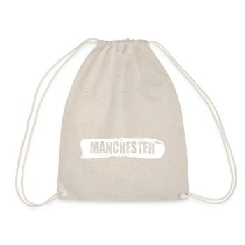 Manchester Paint Splash - Drawstring Bag - nature - Front