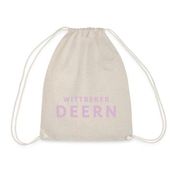 Wittbeker Deern light pink 2024 - Drawstring Bag - nature - Front