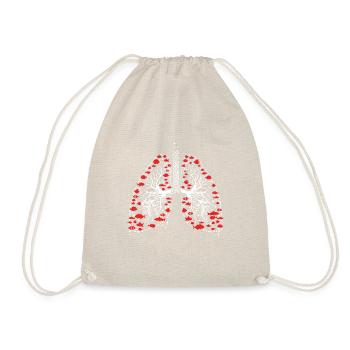 XASTY Dive Unit Dive Fridykking Apnea The Sea - Drawstring Bag - nature - Front