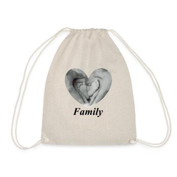 Famille de coeur - Sac de sport léger - nature - Devant