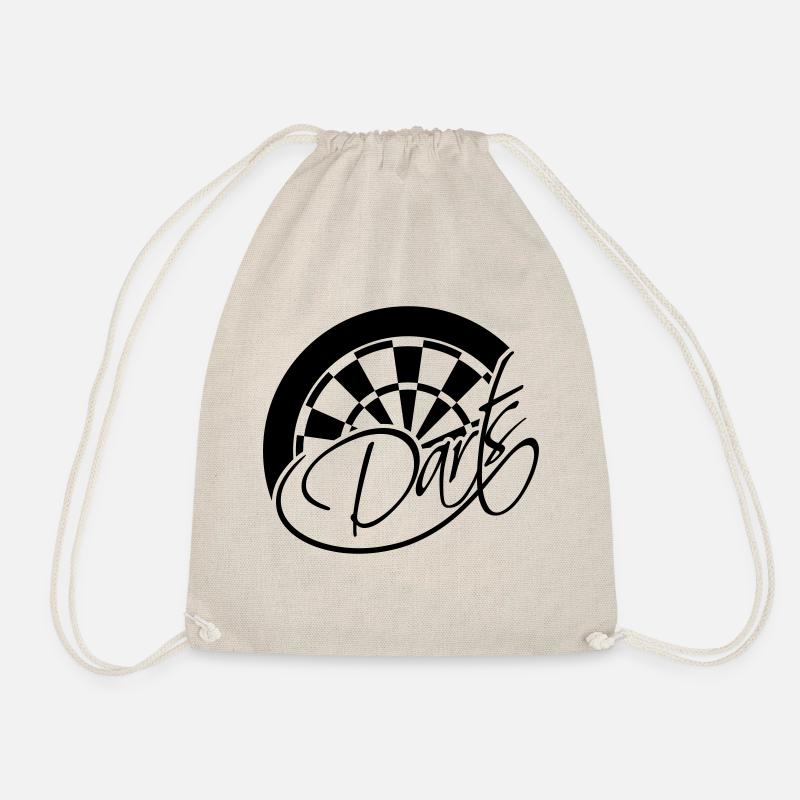 Darts Board Logo Design - Sac de sport léger - nature