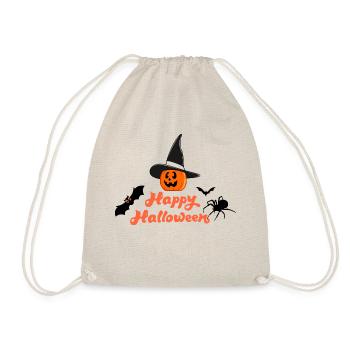 Geister Halloween - Turnbeutel - Natur - Vorne