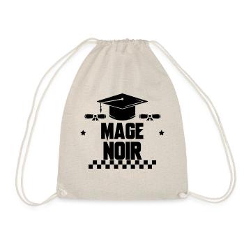 mage noir - Sac de sport léger - nature - Devant