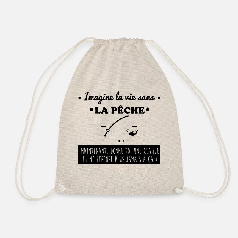La pêche,pêcheur,pécheur - Sac de sport léger - nature