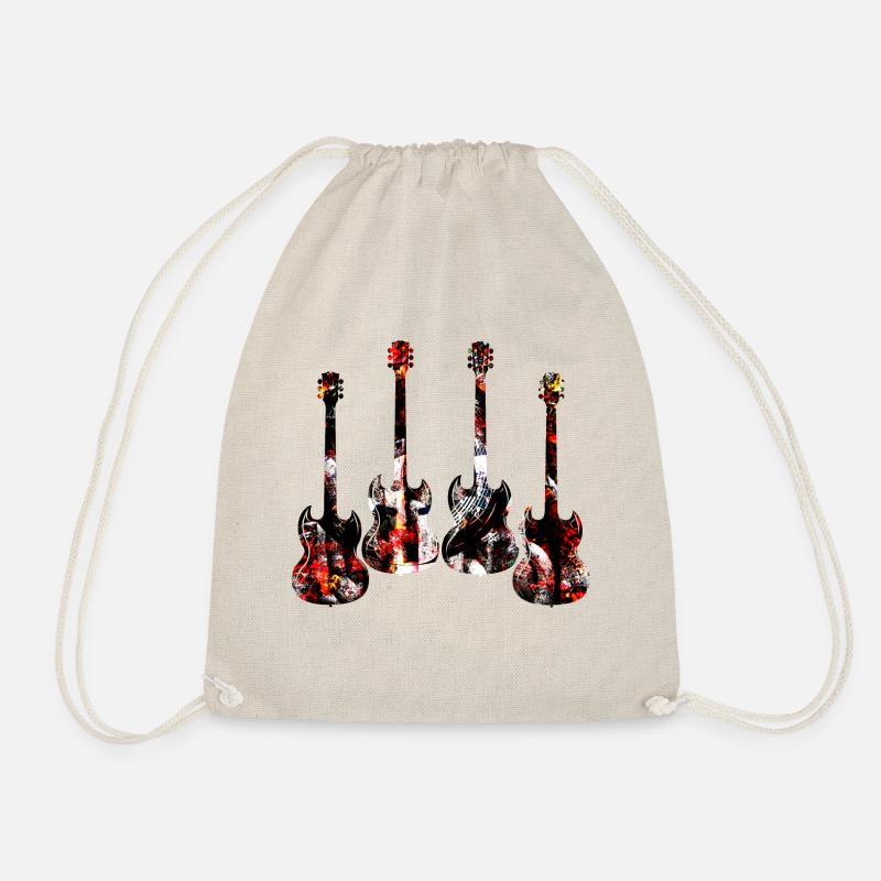 Cool Guitars - Turnbeutel - Natur