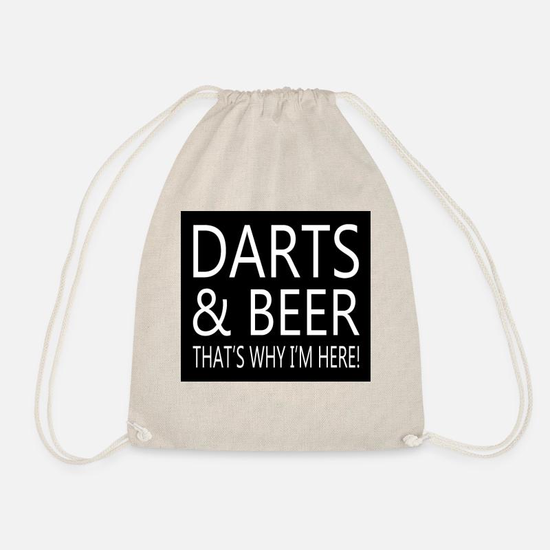 Darts Dart - Turnbeutel - Natur