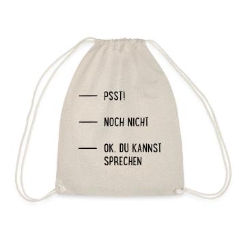 Kaffee - Turnbeutel - Natur - Vorne