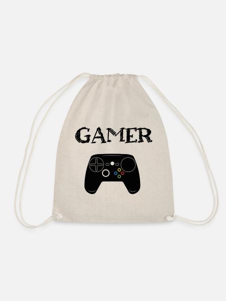 Gamer - Turnbeutel - Natur
