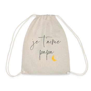 Je t'aime Papa - Sac de sport léger - nature - Devant