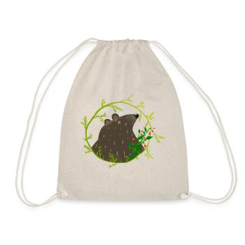 Wildtiere - Turnbeutel - Natur - Vorne