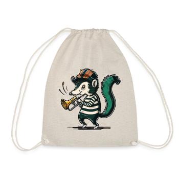 Trompettiste Skunk - Sac de sport léger - nature - Devant