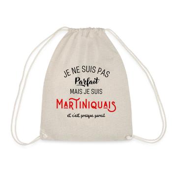 Pas parfait mais martiniquais - Sac de sport léger - nature - Devant