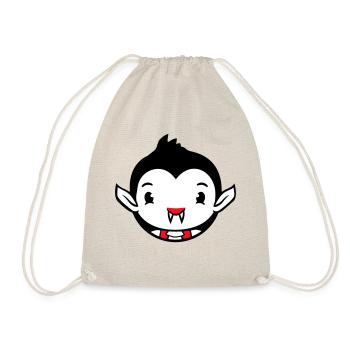 Duck Vampire Halloween Costume Bloodsucker Monster - Drawstring Bag - nature - Front