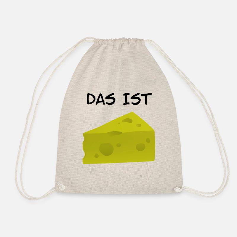 Das ist Käse - Turnbeutel - Natur