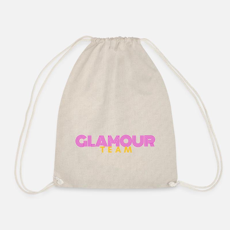 glamour team - Drawstring Bag - nature