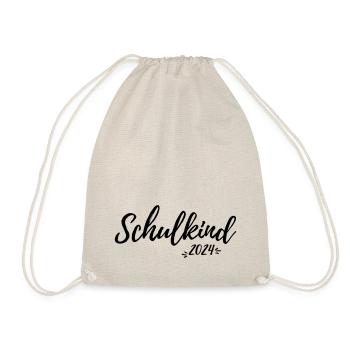 Schulkind 2024 - Turnbeutel - Natur - Vorne