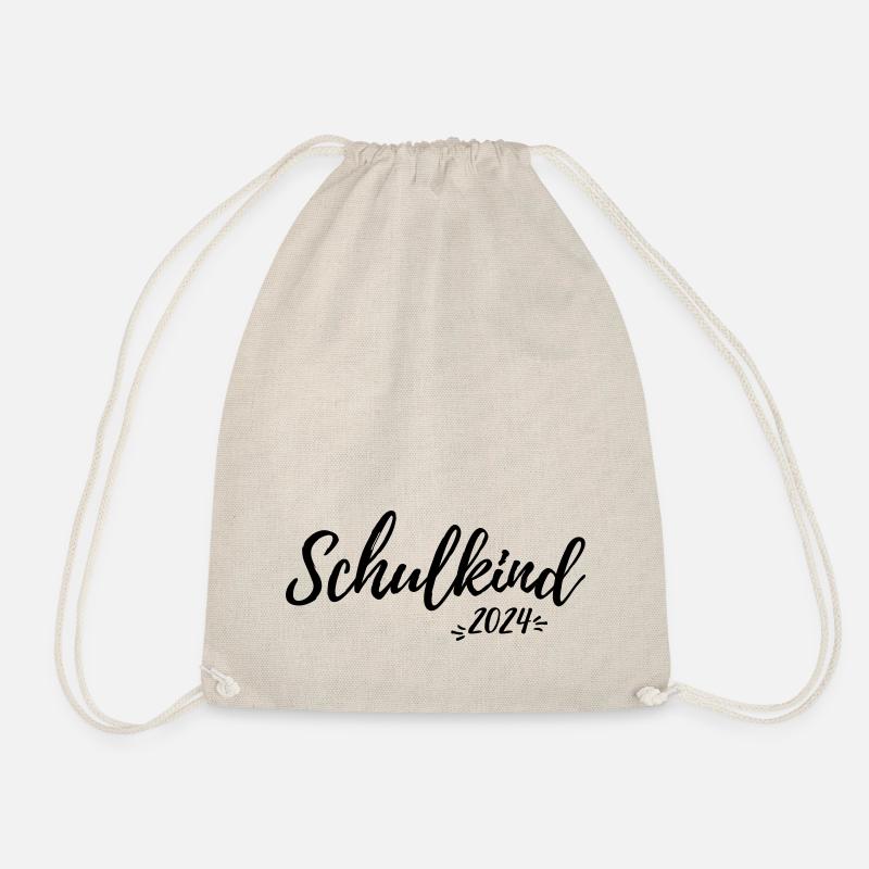 Schulkind 2024 - Turnbeutel - Natur