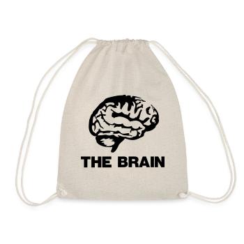 The Brain Design - Turnbeutel - Natur - Vorne