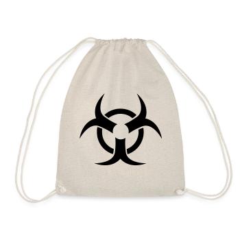 radio active - Drawstring Bag - nature - Front