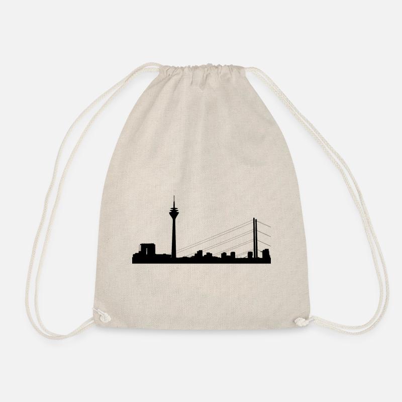 Düsseldorf Skyline - Turnbeutel - Natur