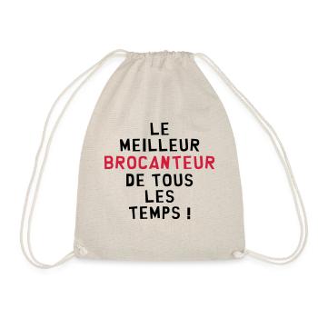 Antiquaire / Antiquité / Brocante / Brocanteur - Sac de sport léger - nature - Devant